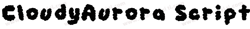 CloudyAurora Script字体转换